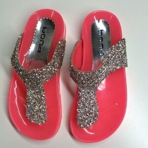 Glitter sandals